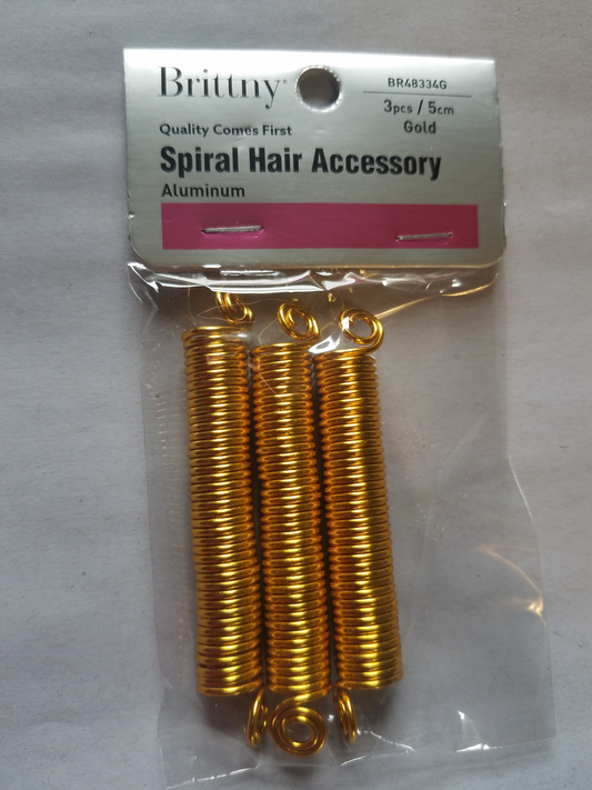 Spiral Hair Accessory 1.9inch 3pc