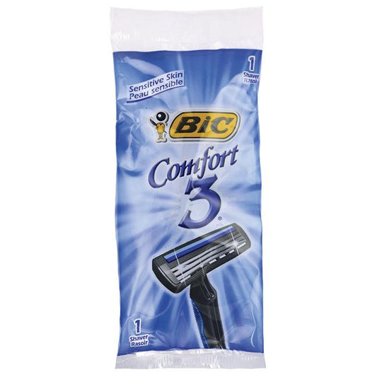 Bic Shaver Comfort 3 Blade Single Pack